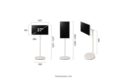 LG StanbyME 2 - Superportabler 27-Zoll-Touchscreen