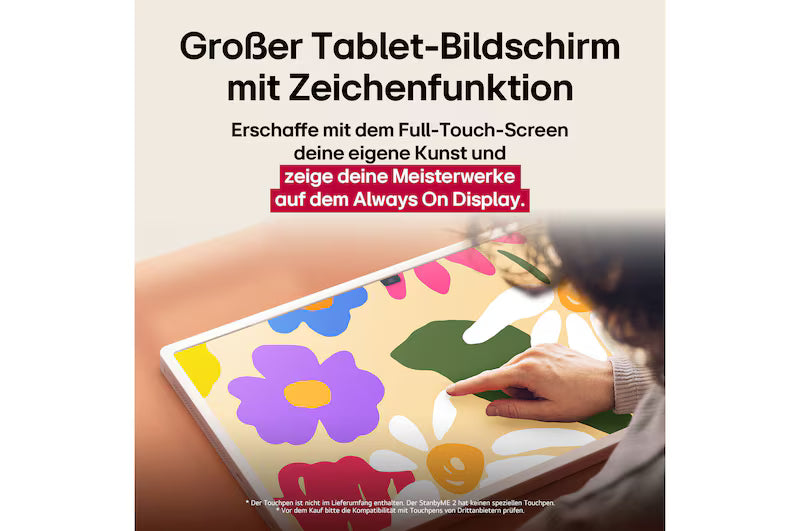 LG StanbyME 2 - Superportabler 27-Zoll-Touchscreen